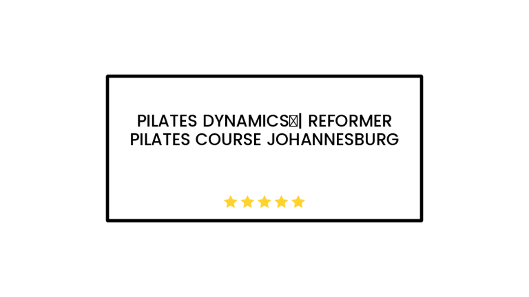 Pilates Dynamics | Reformer Pilates Course Johannesburg
